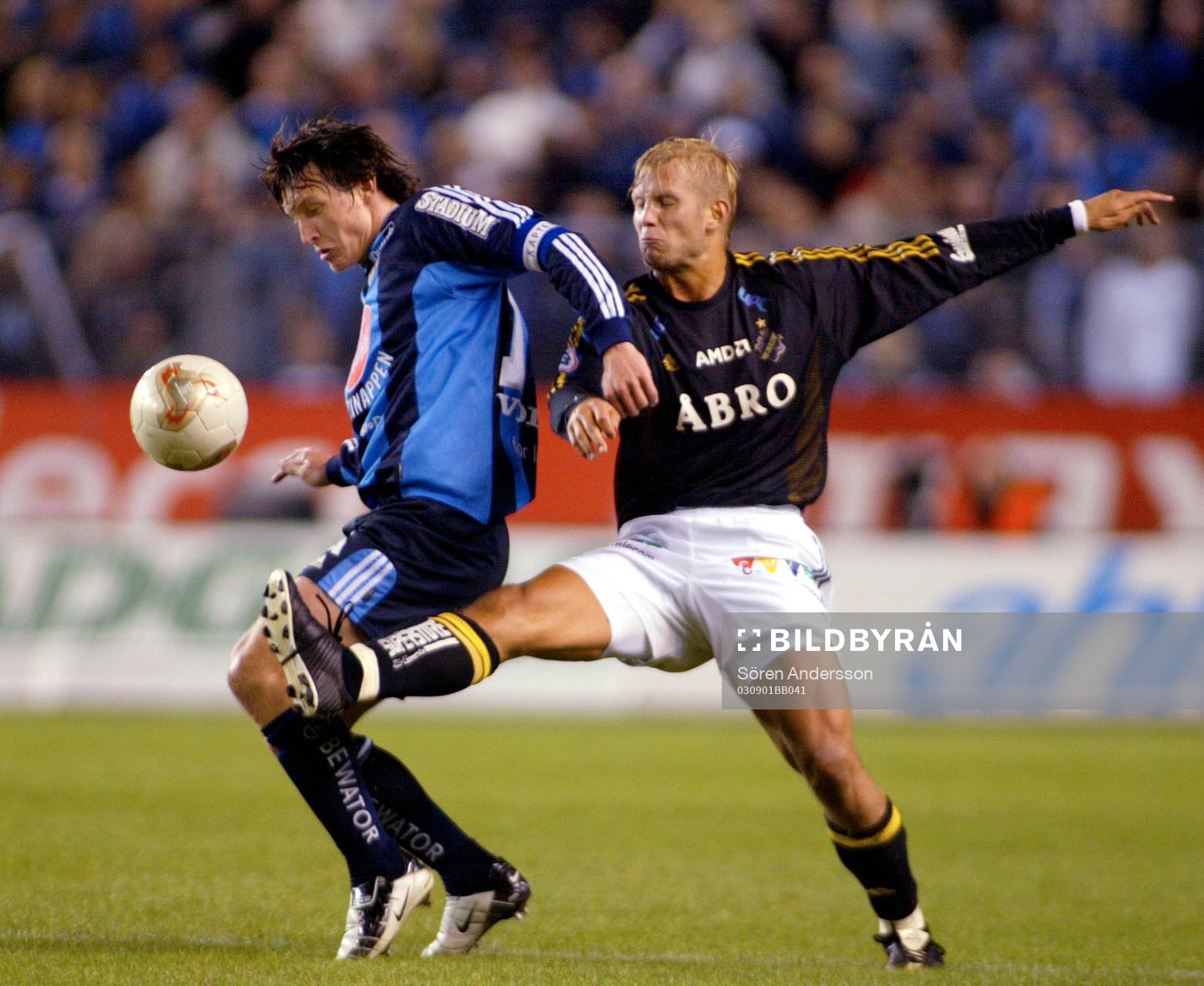 Kim Källström, Djurgården och Martin Åslund, AIK