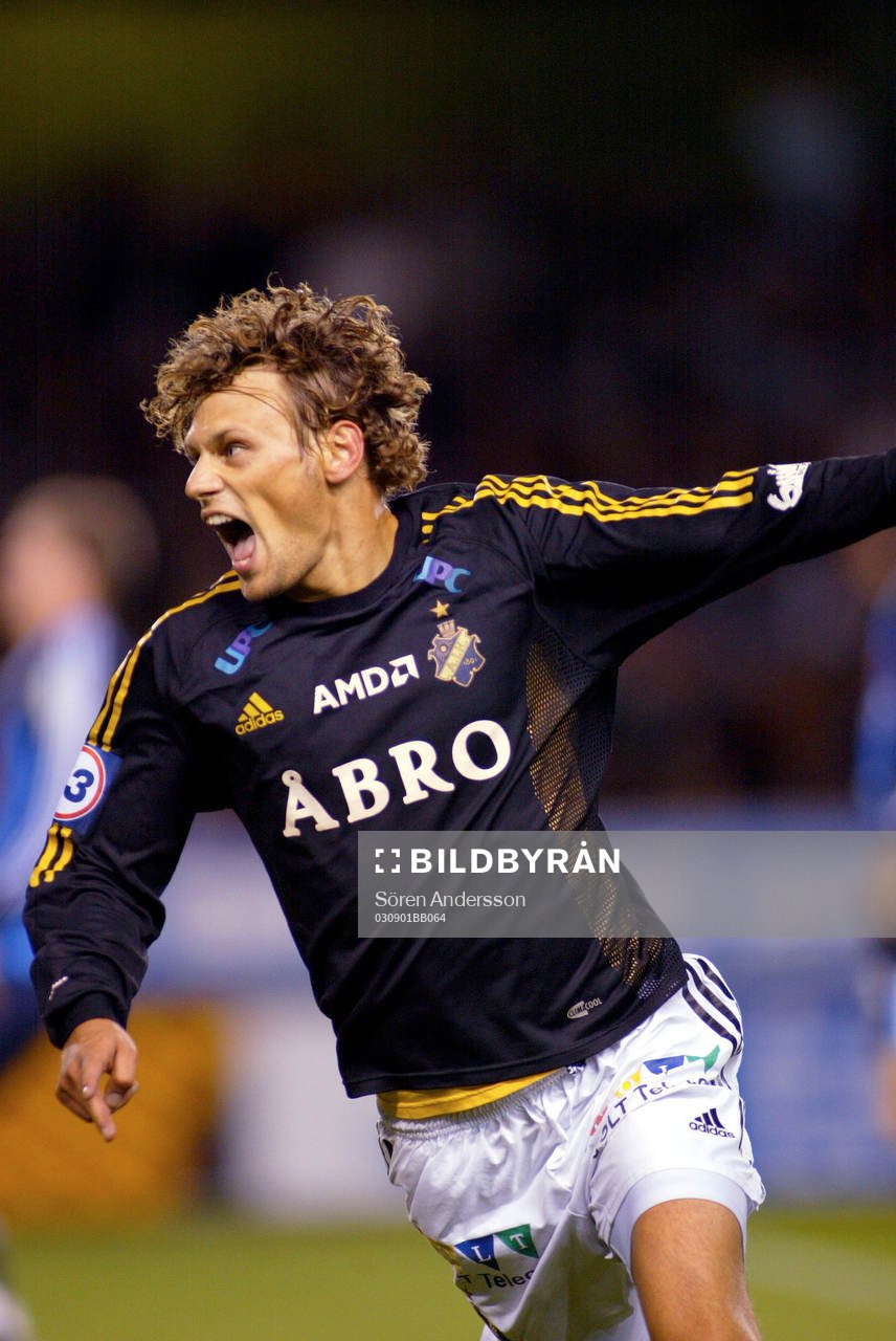 Daniel Hoch, AIK, jubel