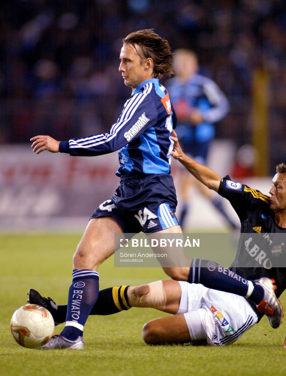  Andreas Johansson, Djurgården och Krister Nordin, AIK.