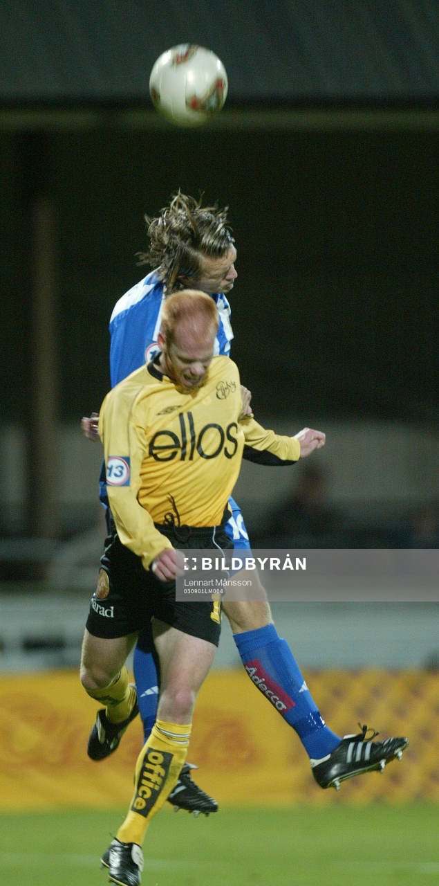 Fredrik Risp högre än Magnus Samuelsson
