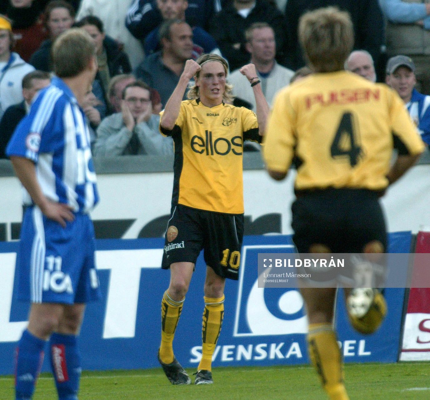 Lasse Nilsson har gjort 0-1