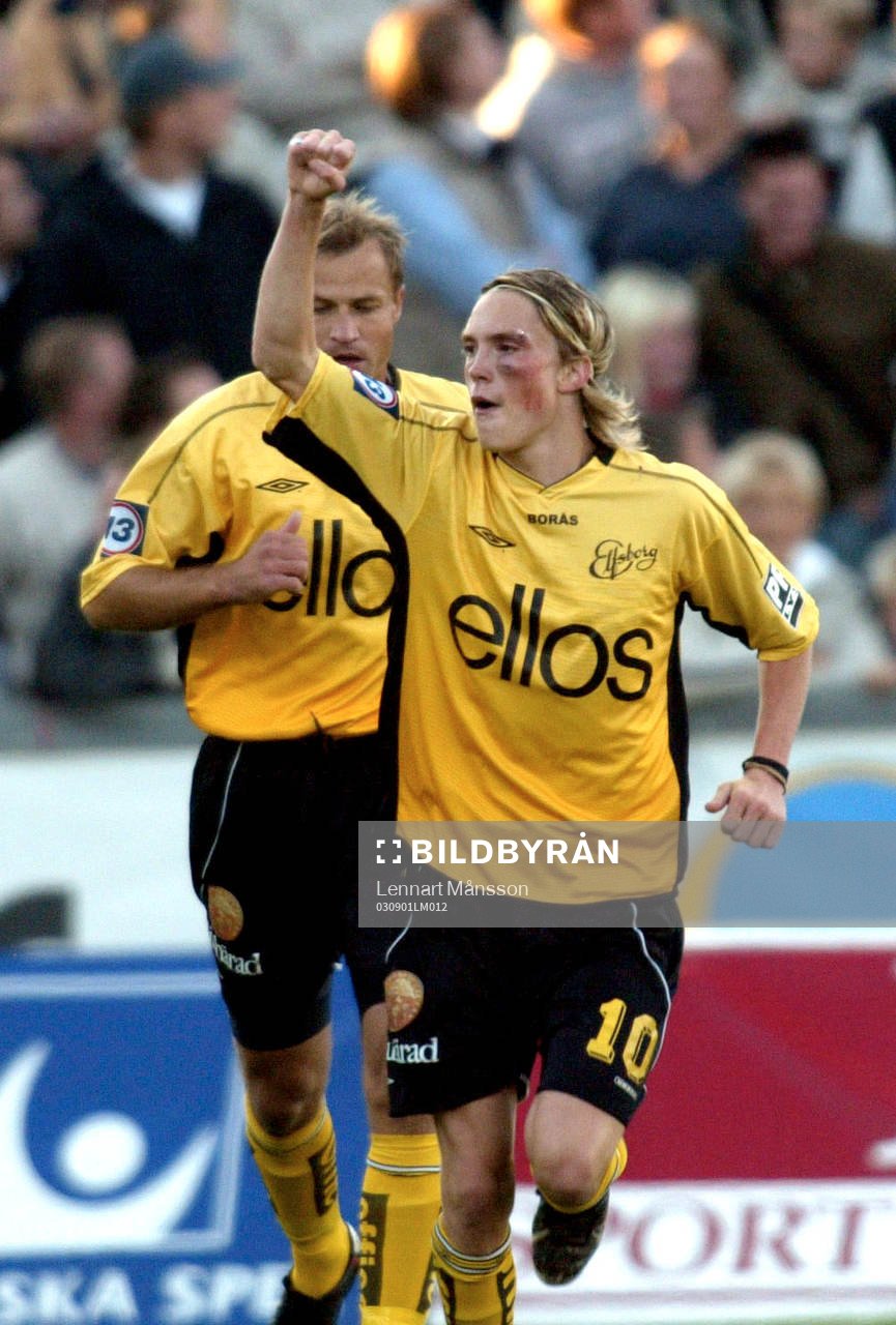 Lasse Nilsson, Elfsborg, jubel