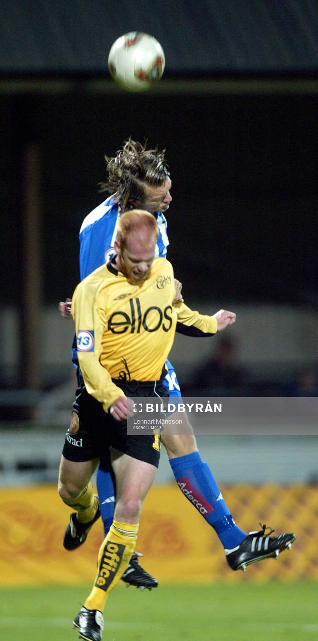 Fredrik Risp högre än Magnus Samuelsson