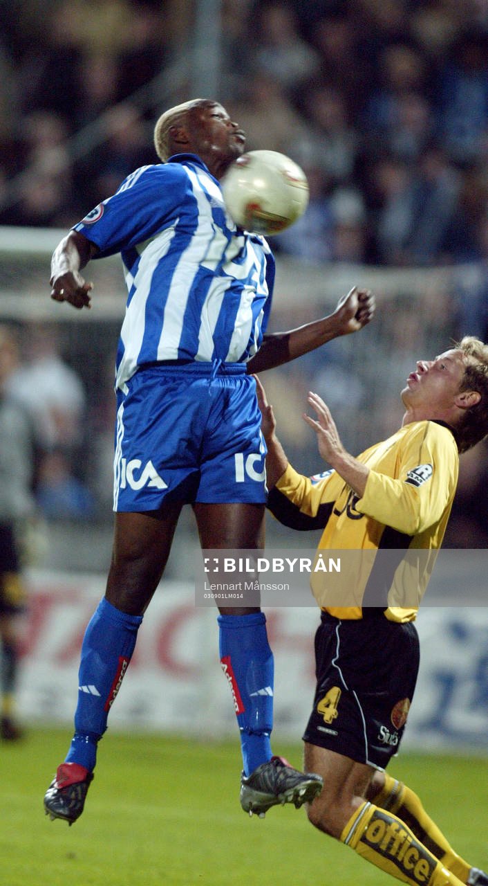 Mamadou Diallo mot lille Johan Karlsson