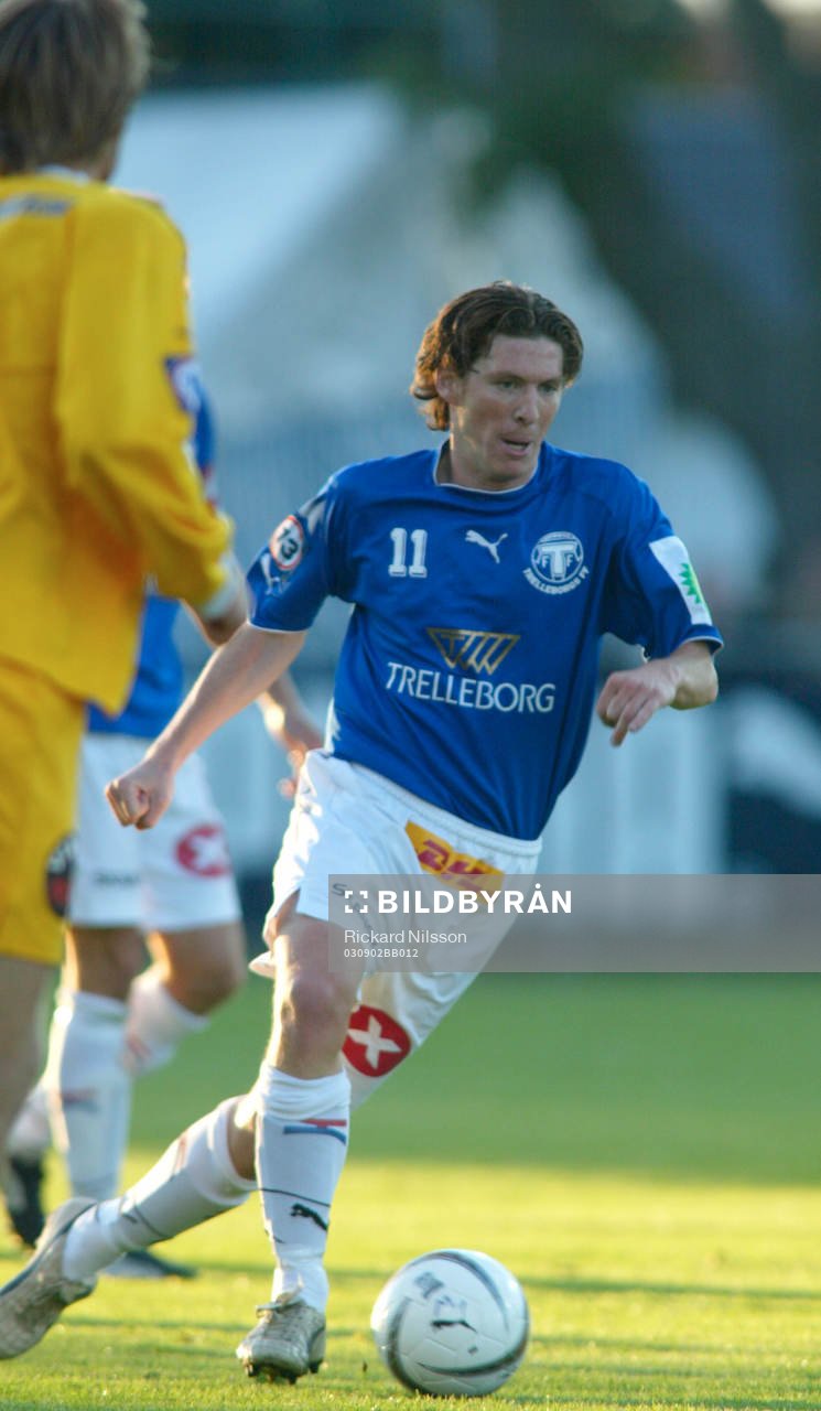 Eric Fischbein, Trelleborg, blev både matchvinnare och