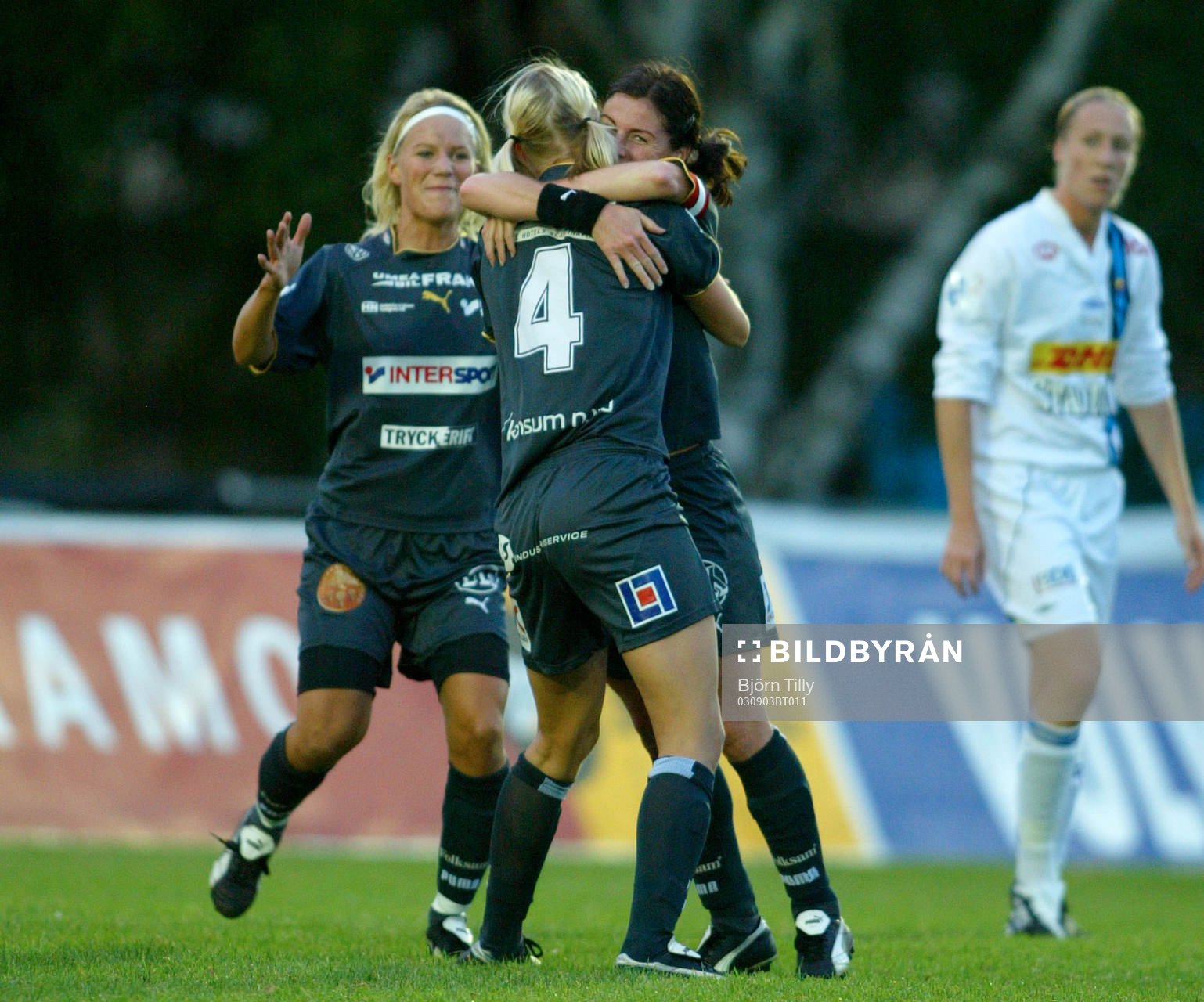 Fotboll dam, Svenska Cupen, semifinal, Djurgården /