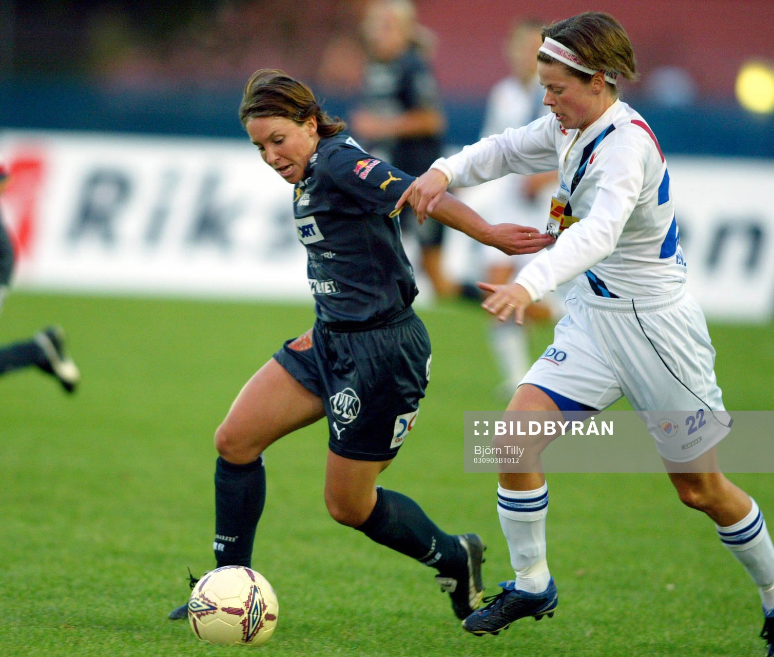 Fotboll dam, Svenska Cupen, semifinal, Djurgården /