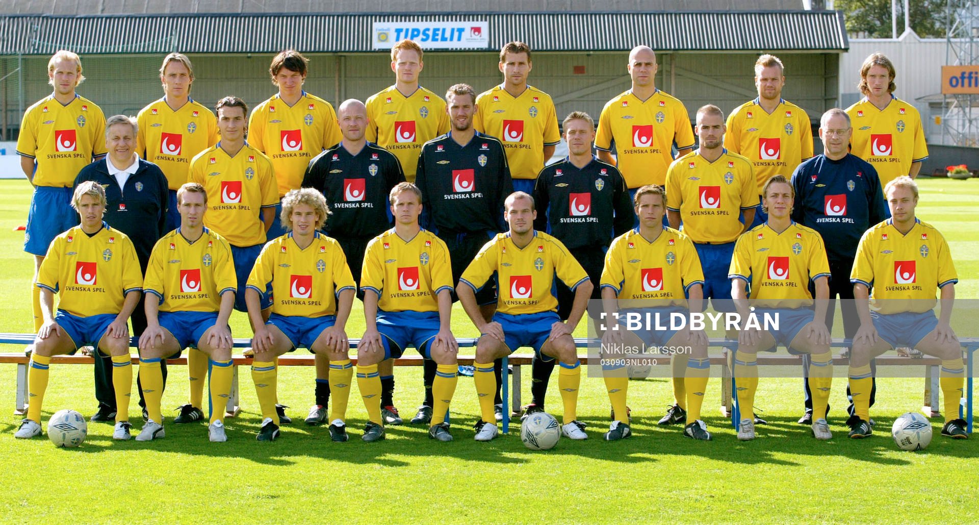 Fotboll, Sverige, lagbild