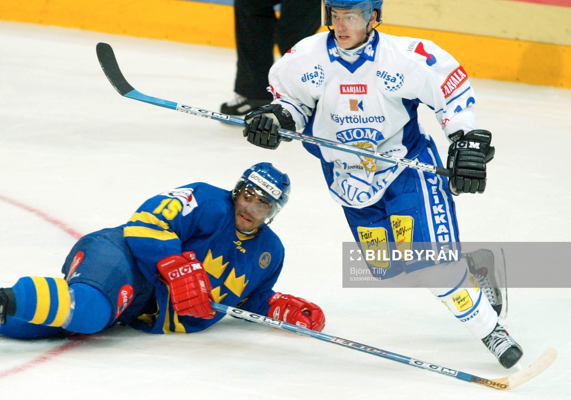 Johnny Oduya, Sverige på fall