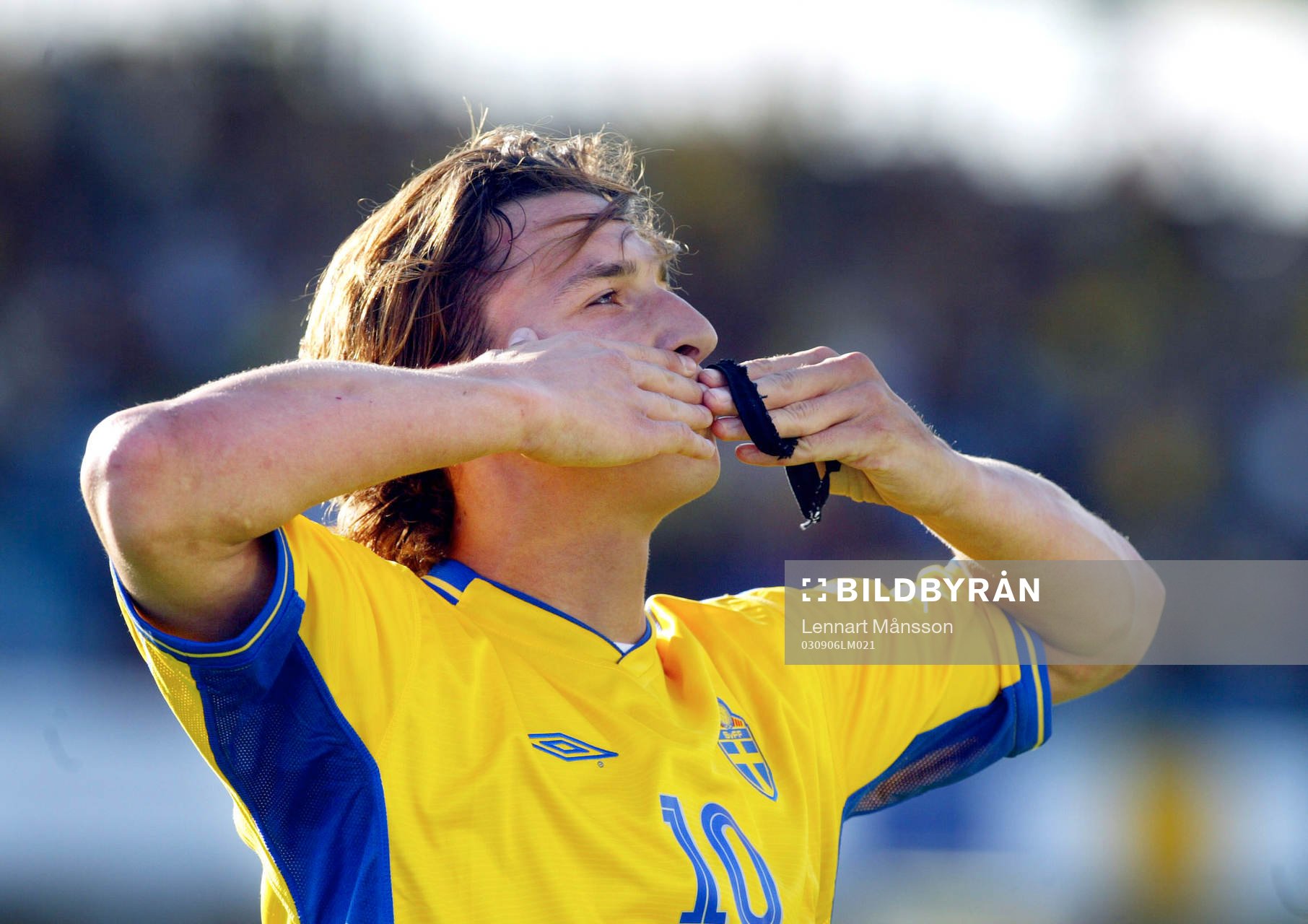 Zlatan Ibrahimovic har gjort sitt första mål - och