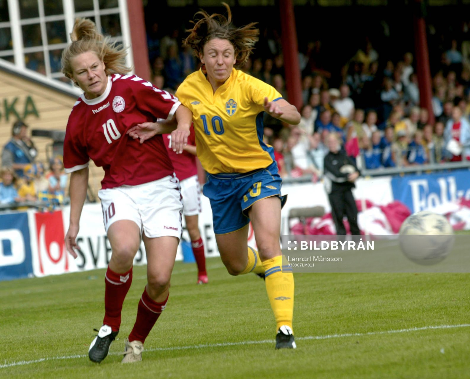 Hanna Ljungberg stöter framåt