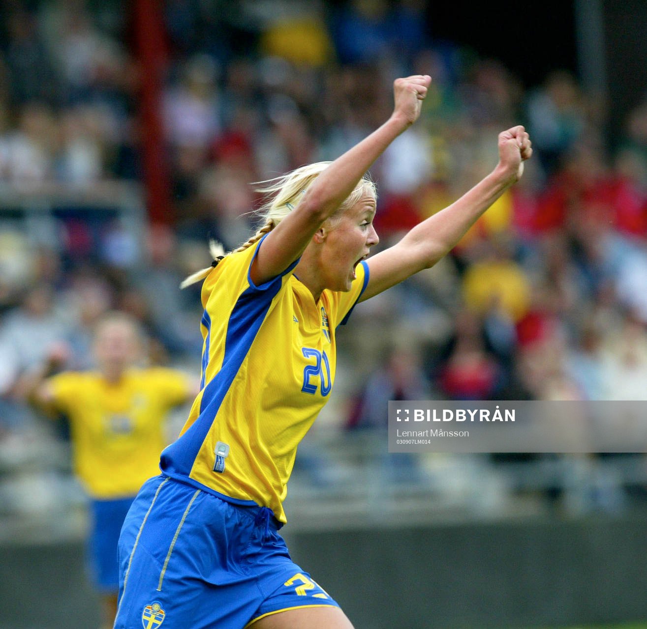 Josefine Öqvist, jubel