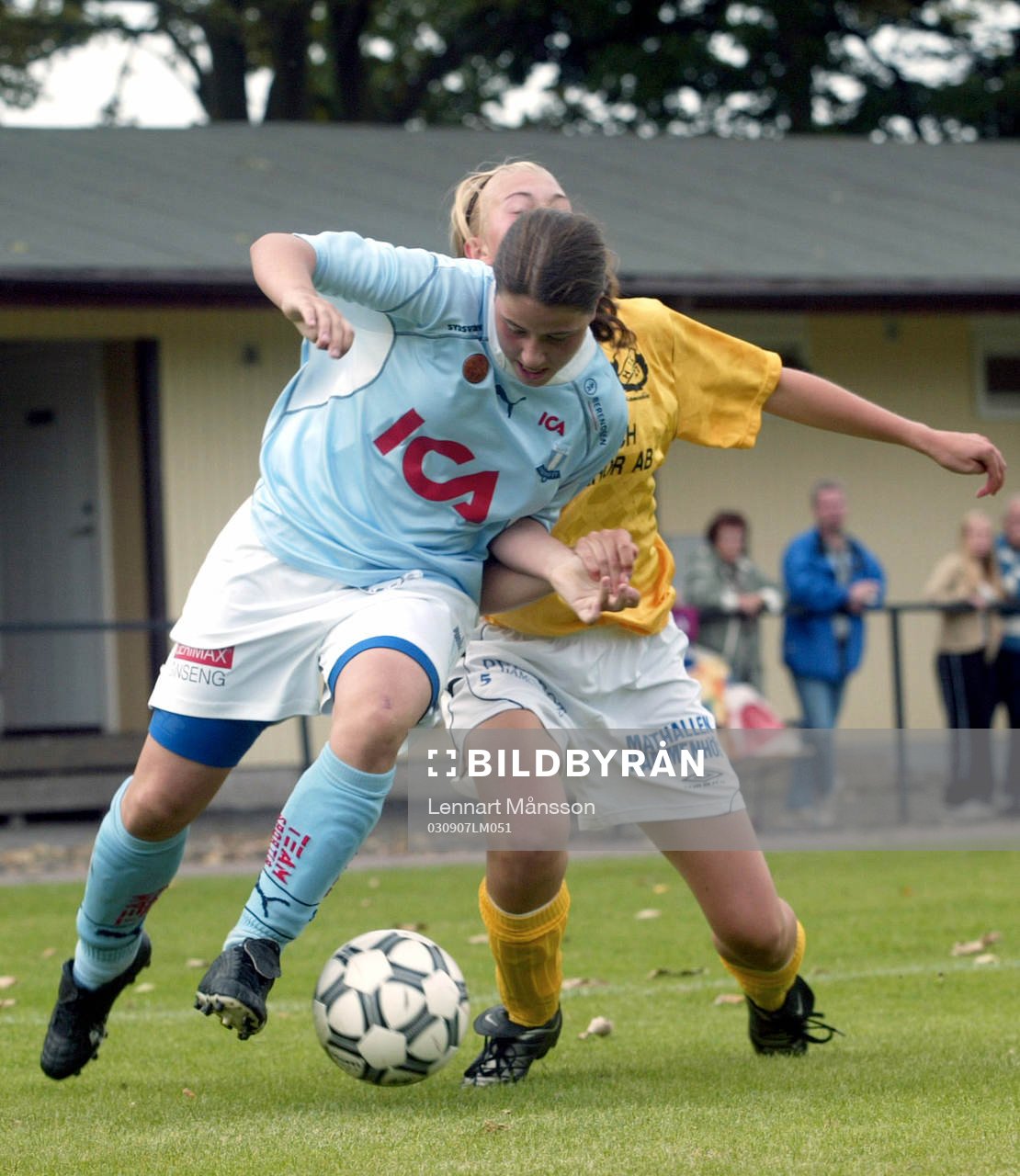 Närkamp, trängsel, tackling