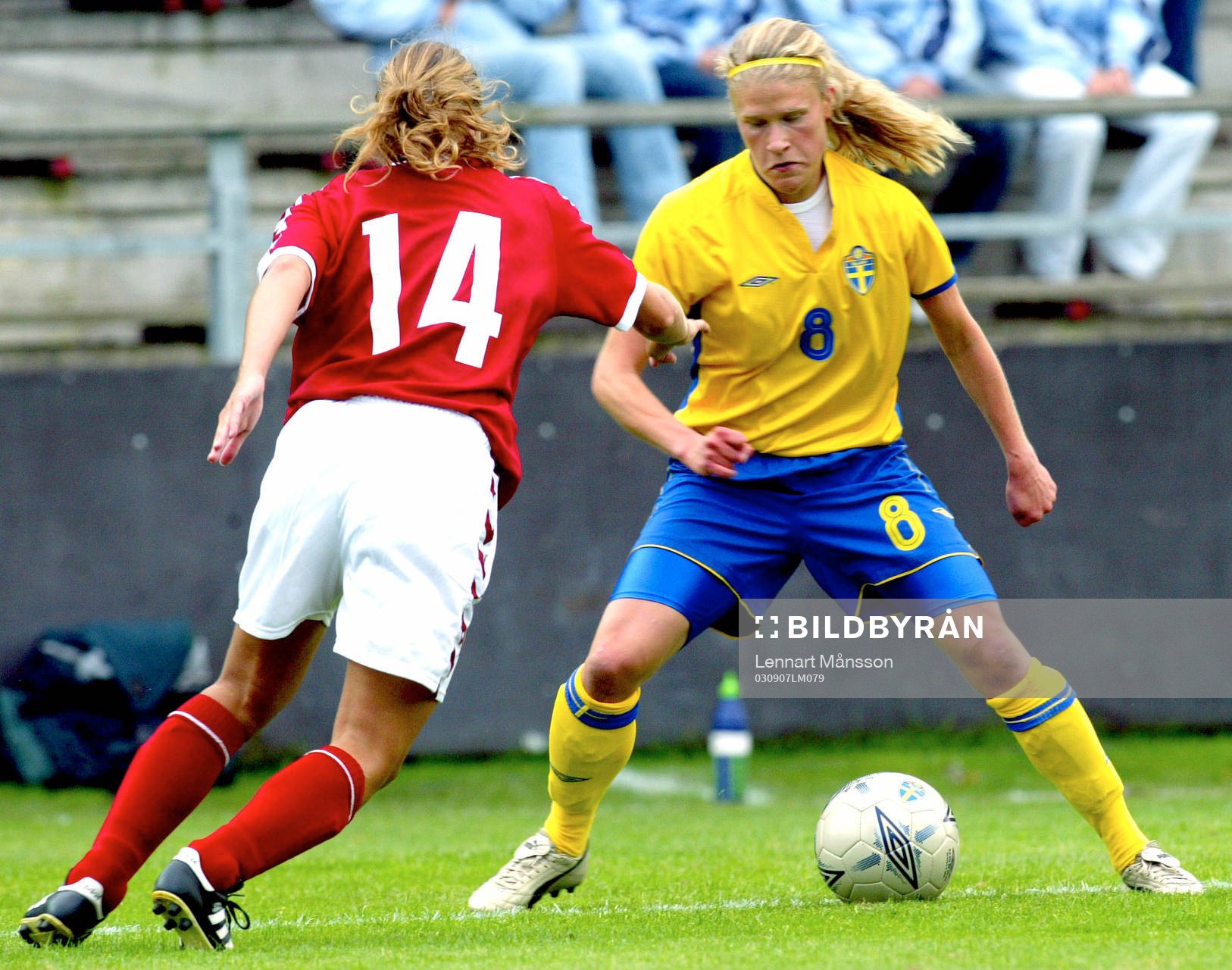 Frida Nordin. Fint, fintar motståndare