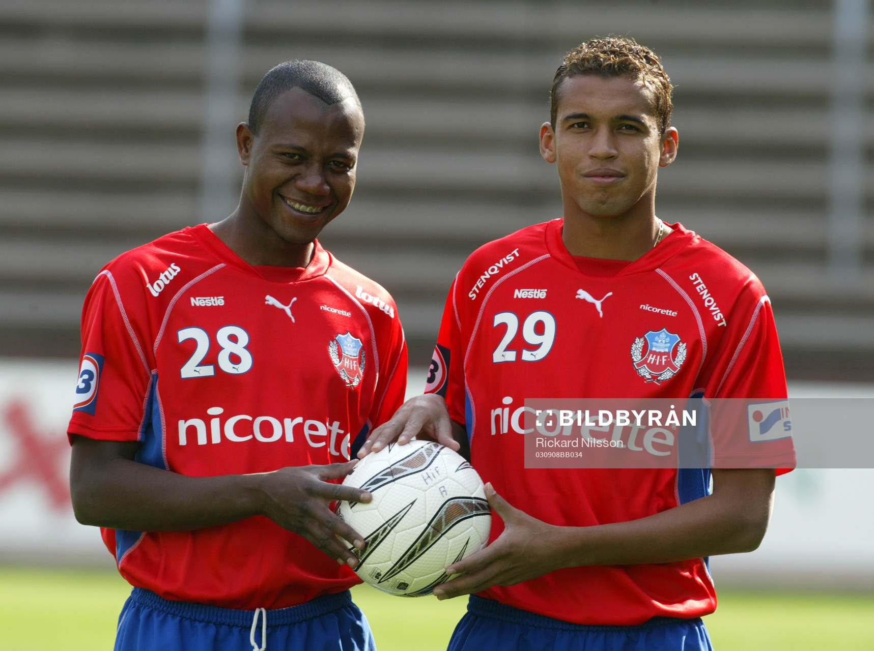 Claudinei Resende och Tiago Pereira