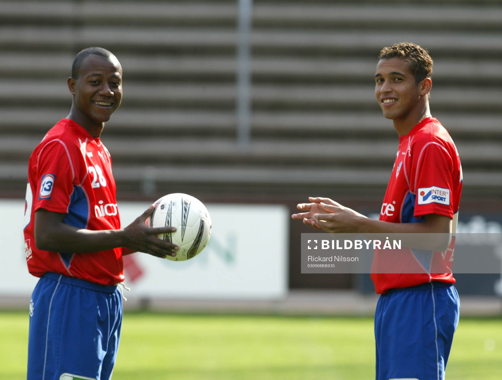 Claudinei Resende och Tiago Pereira