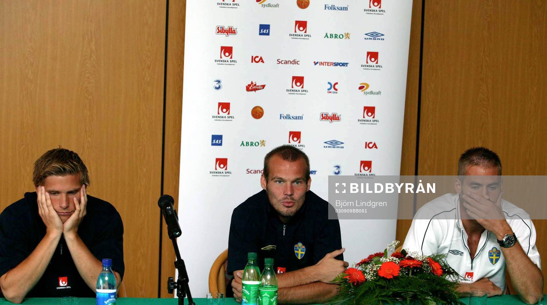 Anders Svensson, Fredrik Ljungberg och Olof Mellberg