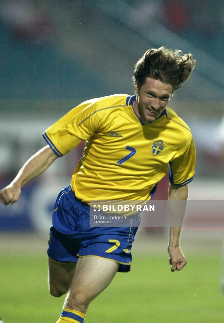  Mikael Nilsson jubel efter 0-1