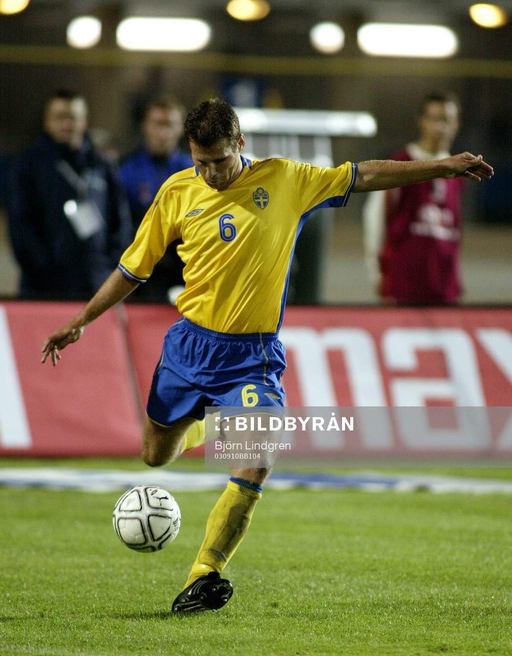 Fotboll, EM, kval, Andreas Jakobsson, Sverige