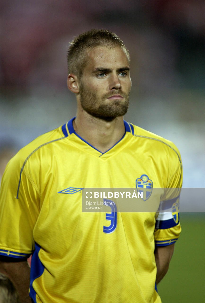 Fotboll, EM, kval, Olof Mellberg, Sverige
