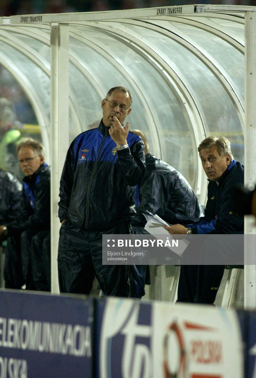 Fotboll, EM, kval, Förbundskapten, Lars Lagerbäck och