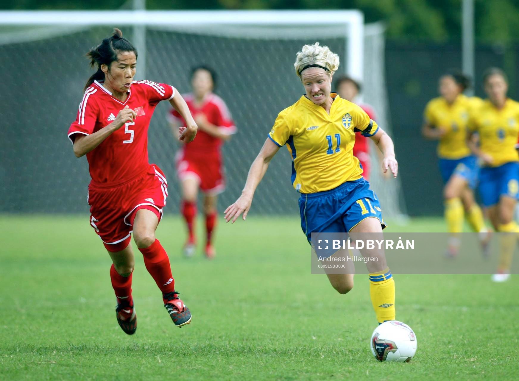 Victoria Svensson, Sverige och Fan Yun, Kina