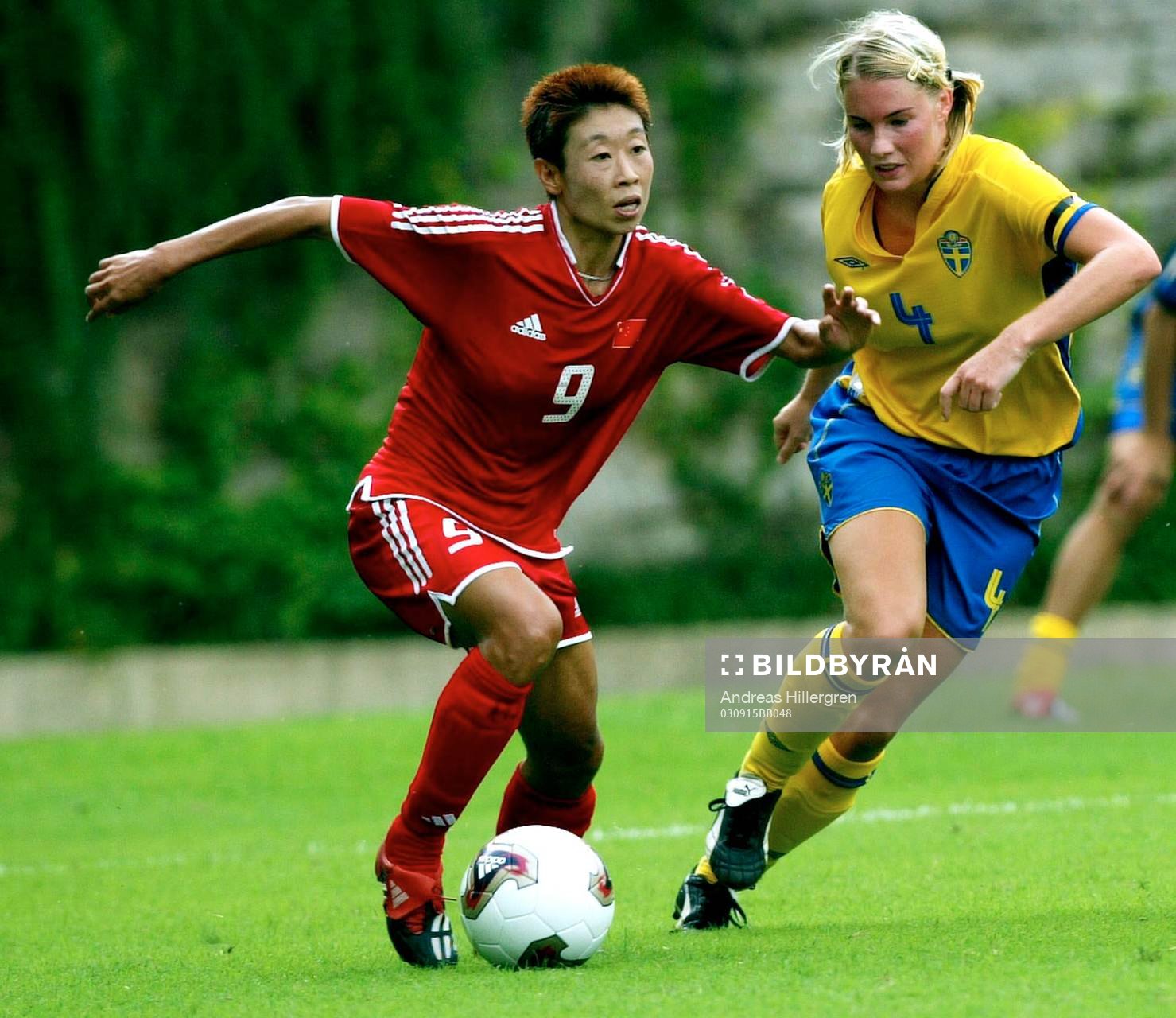 Hanna Marklund, Sverige och Bai Tie, Kina