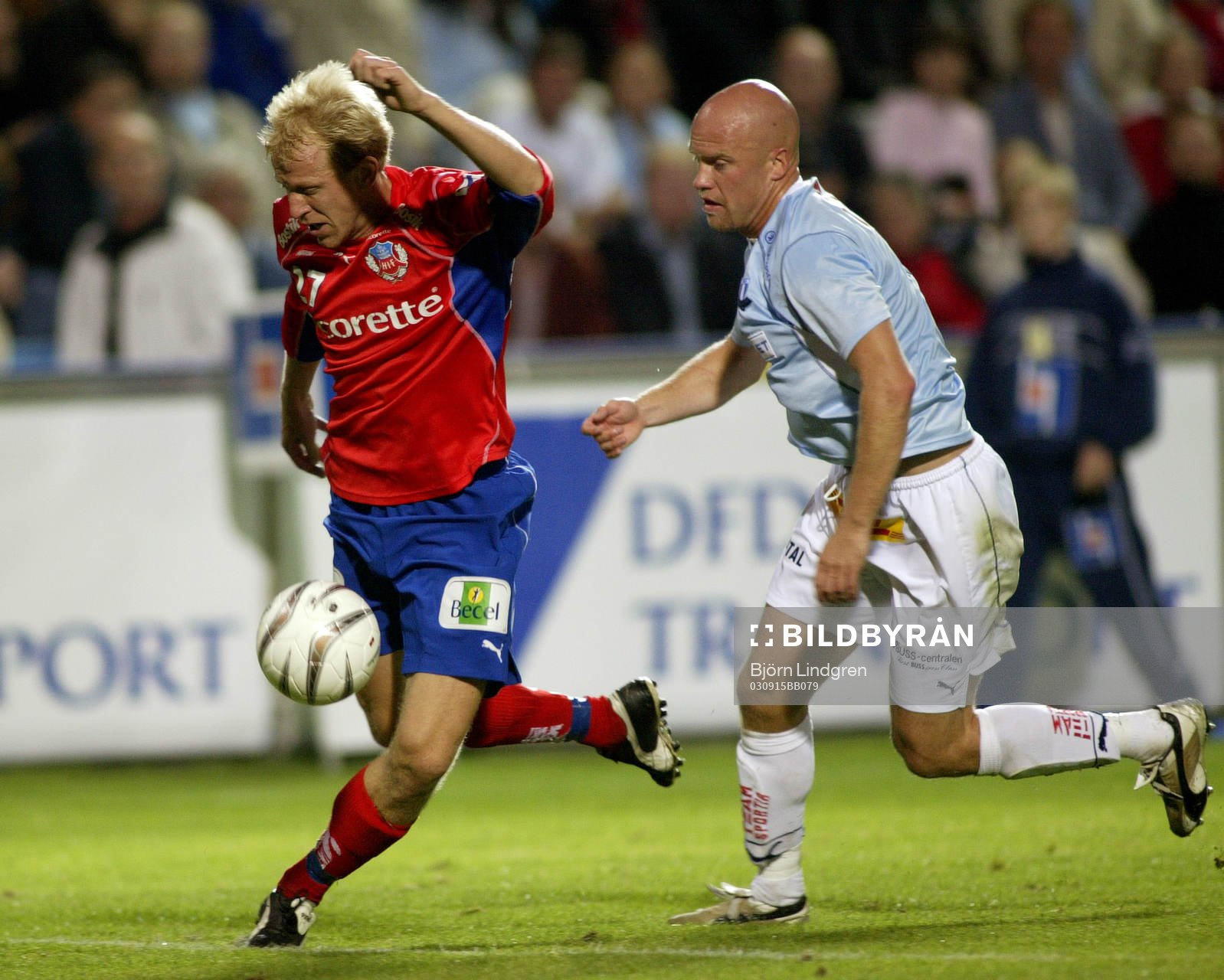 Gustaf Andersson, Helsingborg och Olof Persson, Malmö FF