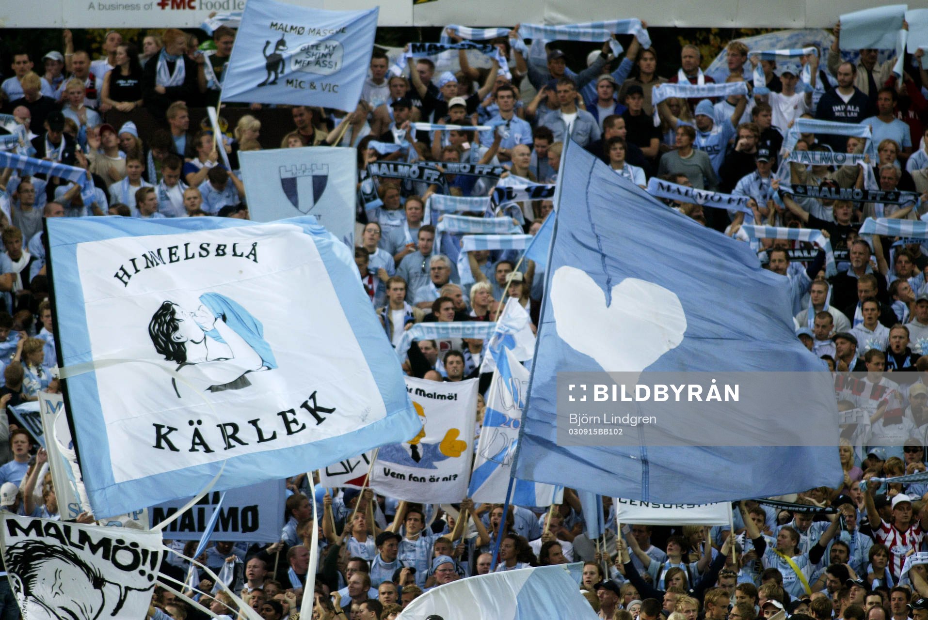 Fotboll, Allsvenskan,  Malmö FF, heja-klack, fans,