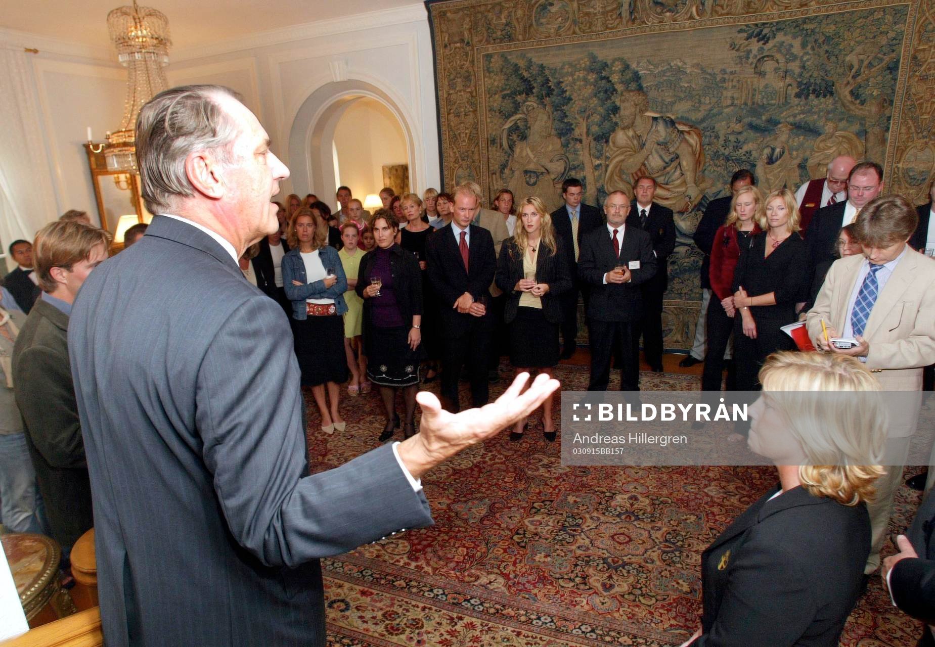 Damlandslaget besöker Sveriges Ambassad  i Washington