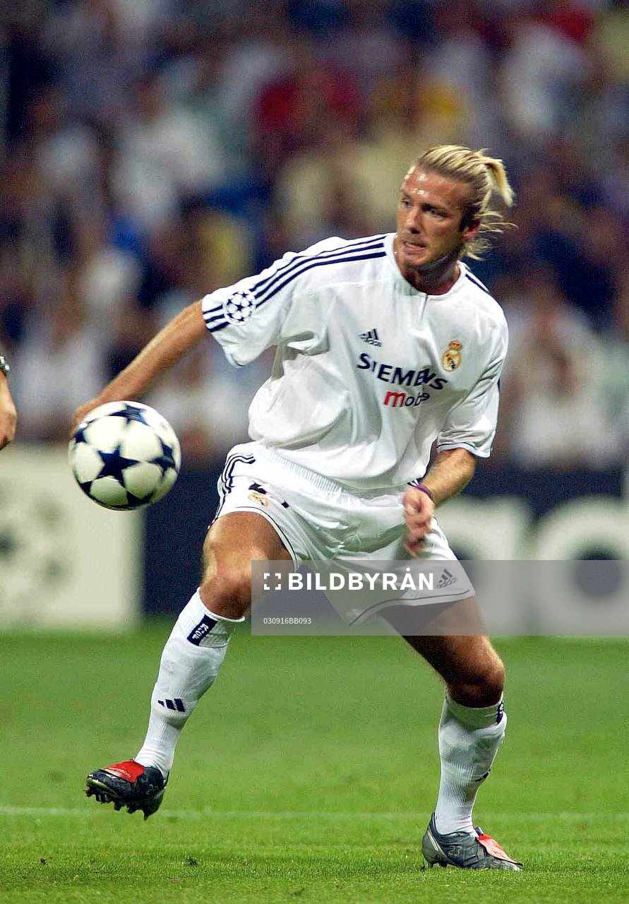  David Beckham, Real Madrid.