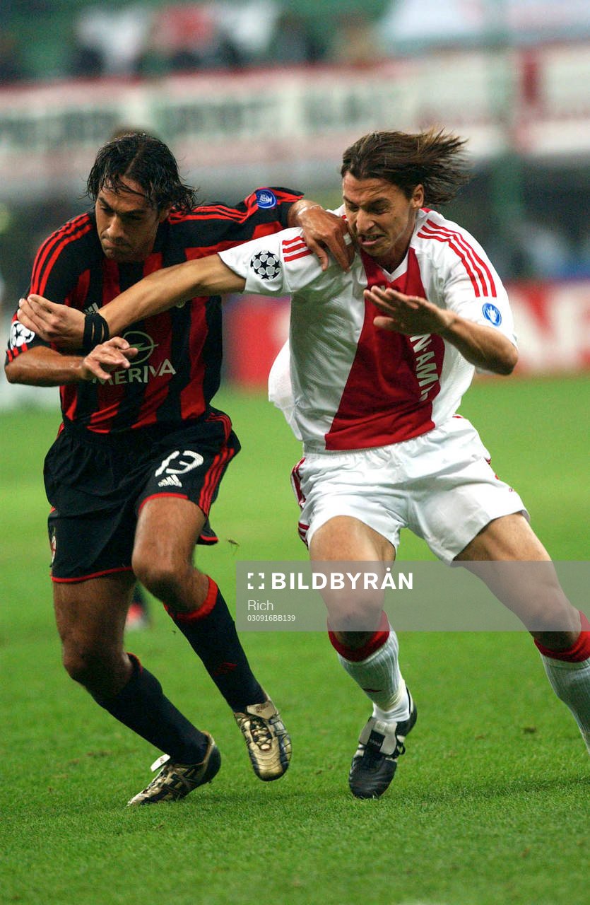 Alessandro Nesta, Milan och Zlatan Ibrahim ovic, Ajax