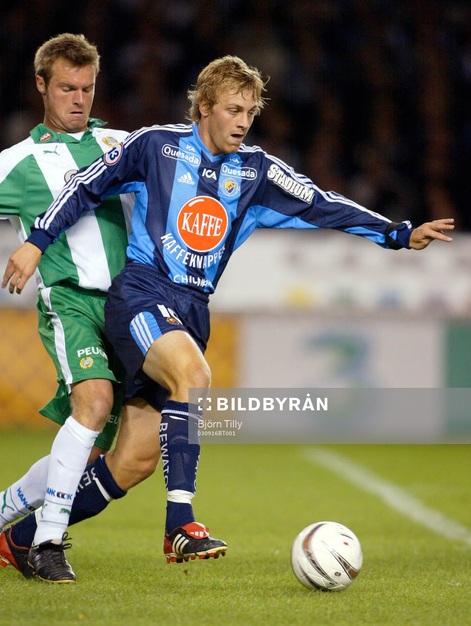 Mikkel Jensen, Hammarby och Daniel Sjölund, Djurgården