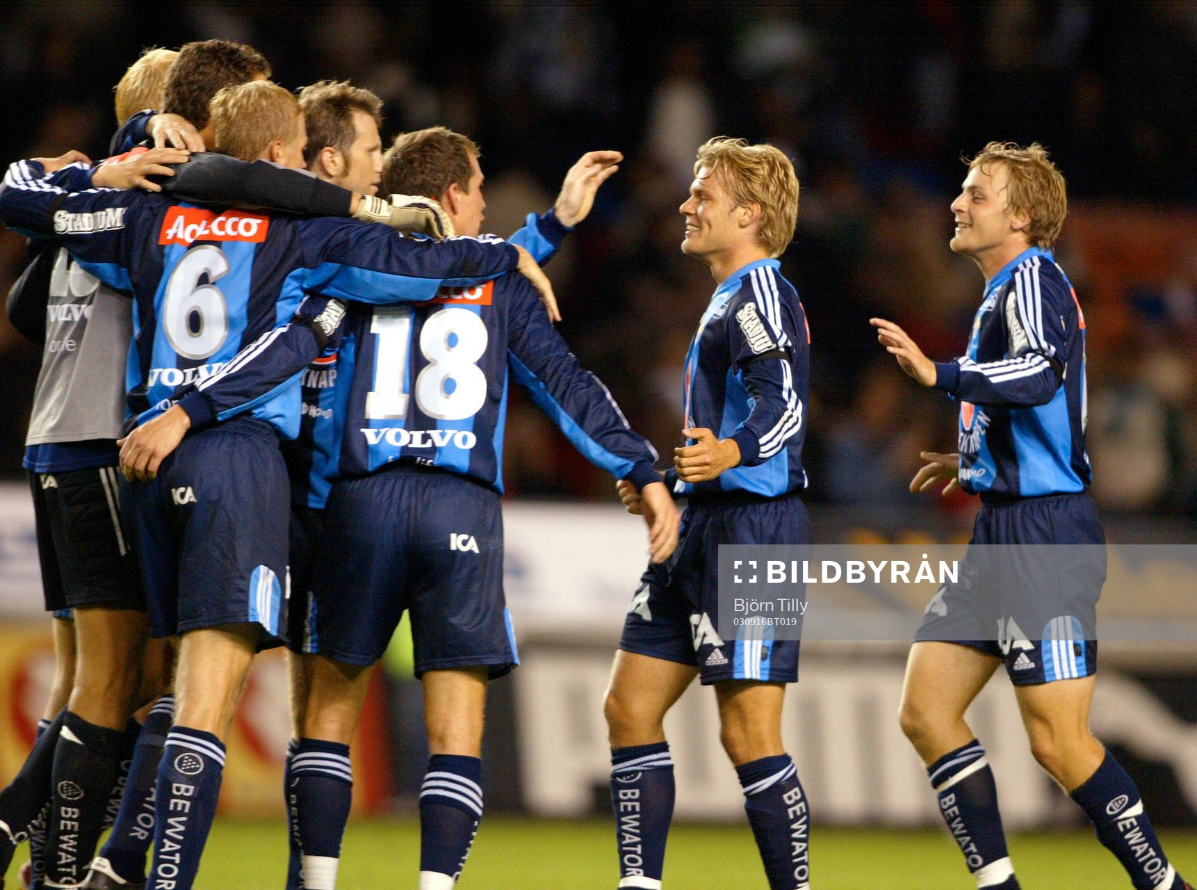 Fotboll, Allsvenskan, Hammarby - Djurgården: Djurgårdsglädje efter segern