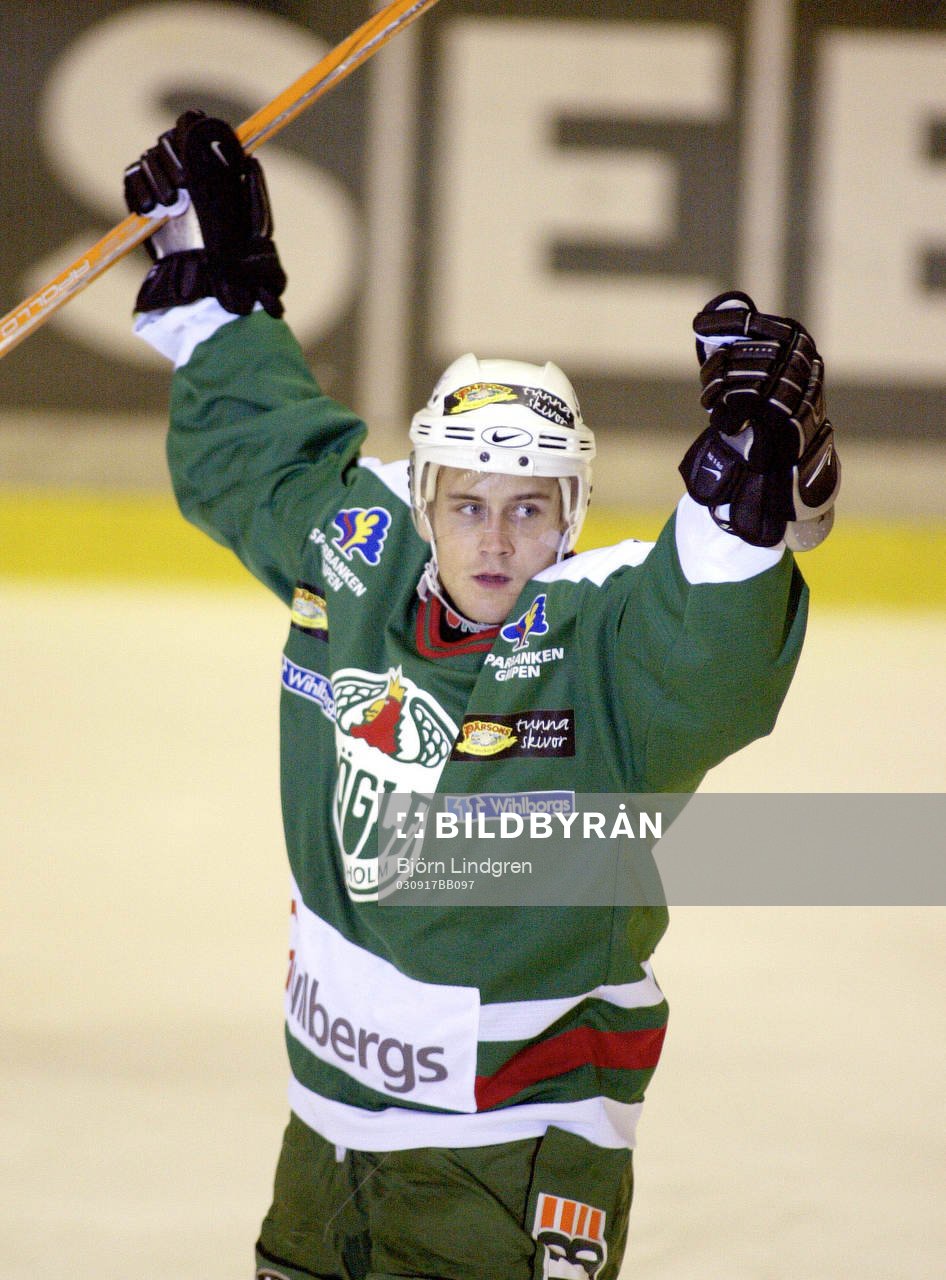 Andreas Byström, Rögle jubel