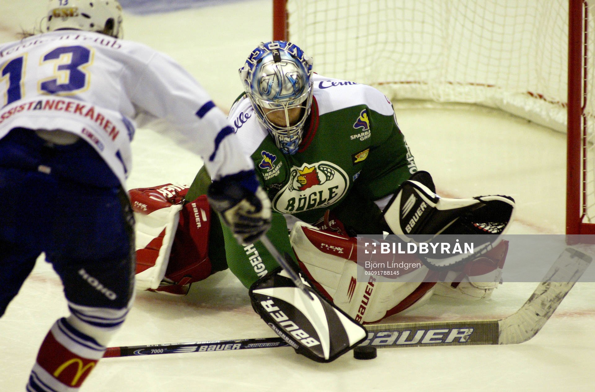Jonas Fransson, målvakt, Rögle