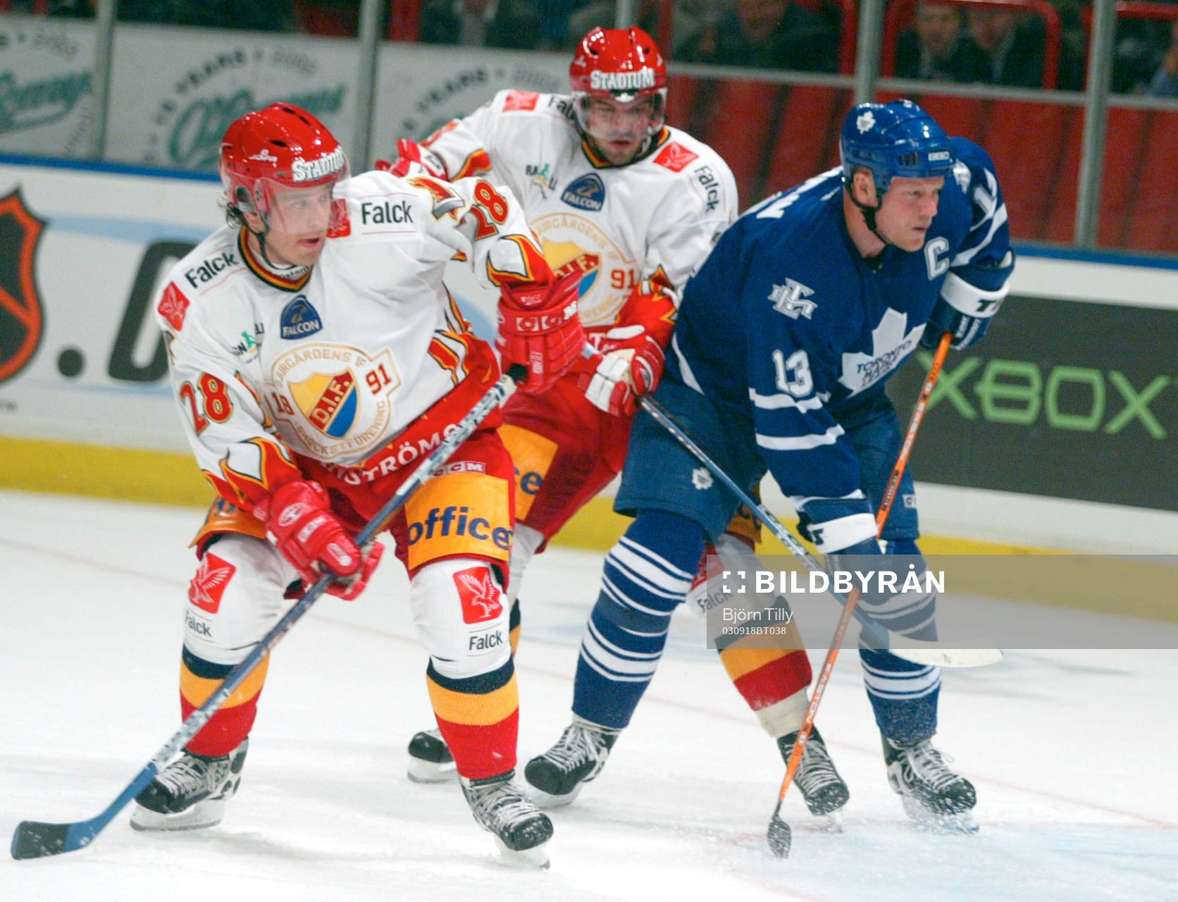 Mats Sundin, Toronto och Björn Nord, Djurgården