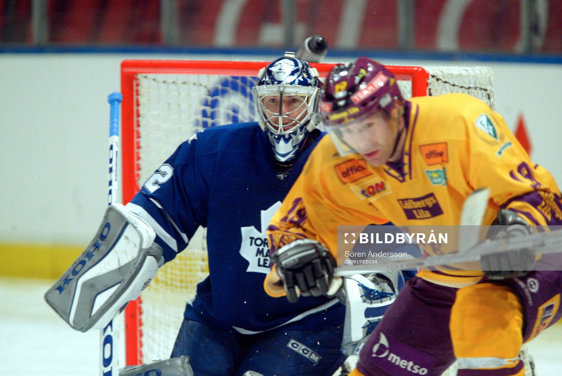 Mikael Tellqvist, Toronto och Peter Nordström, Färjestad