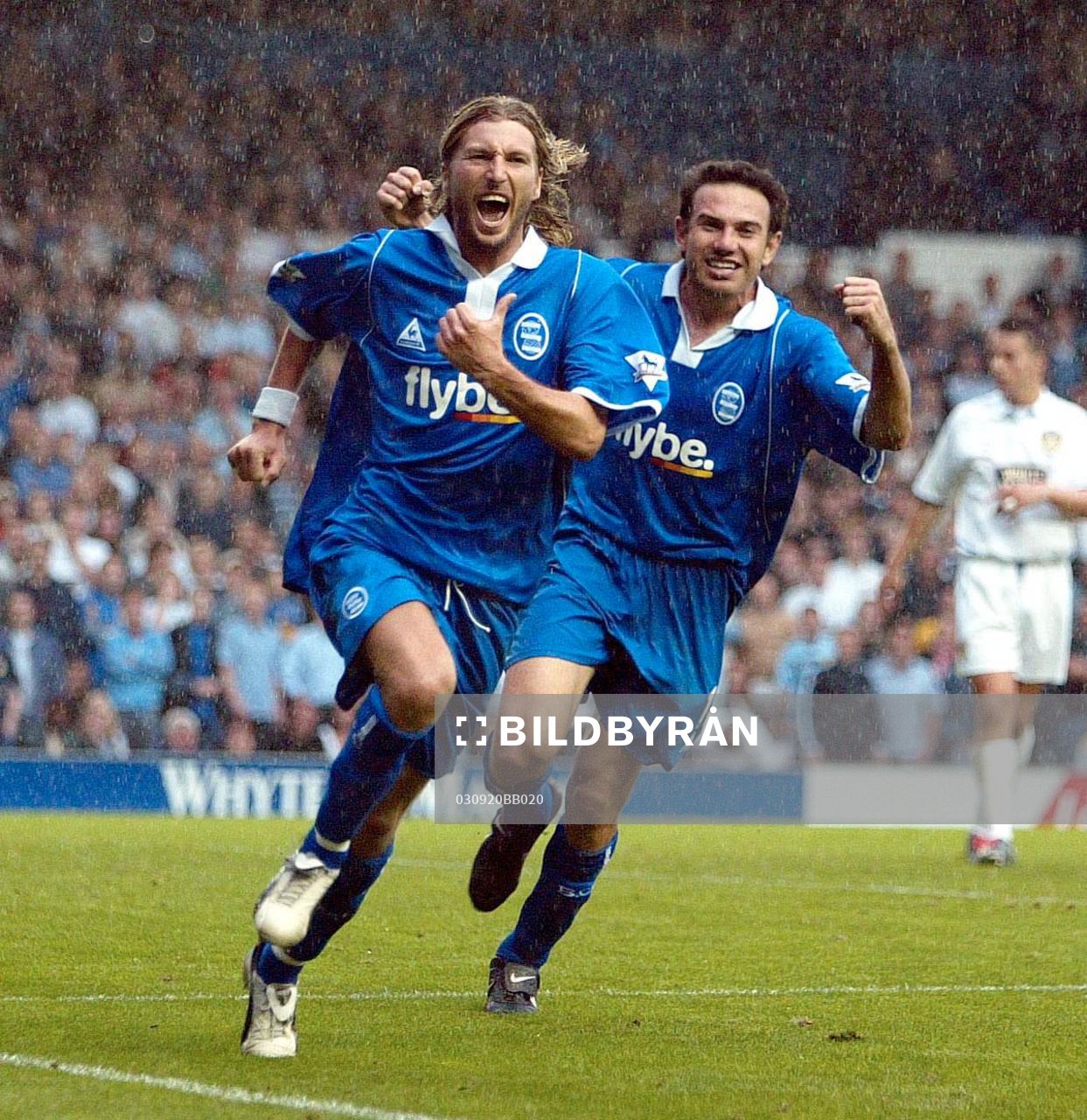  Robbie Savage, Birmingham, jubel.