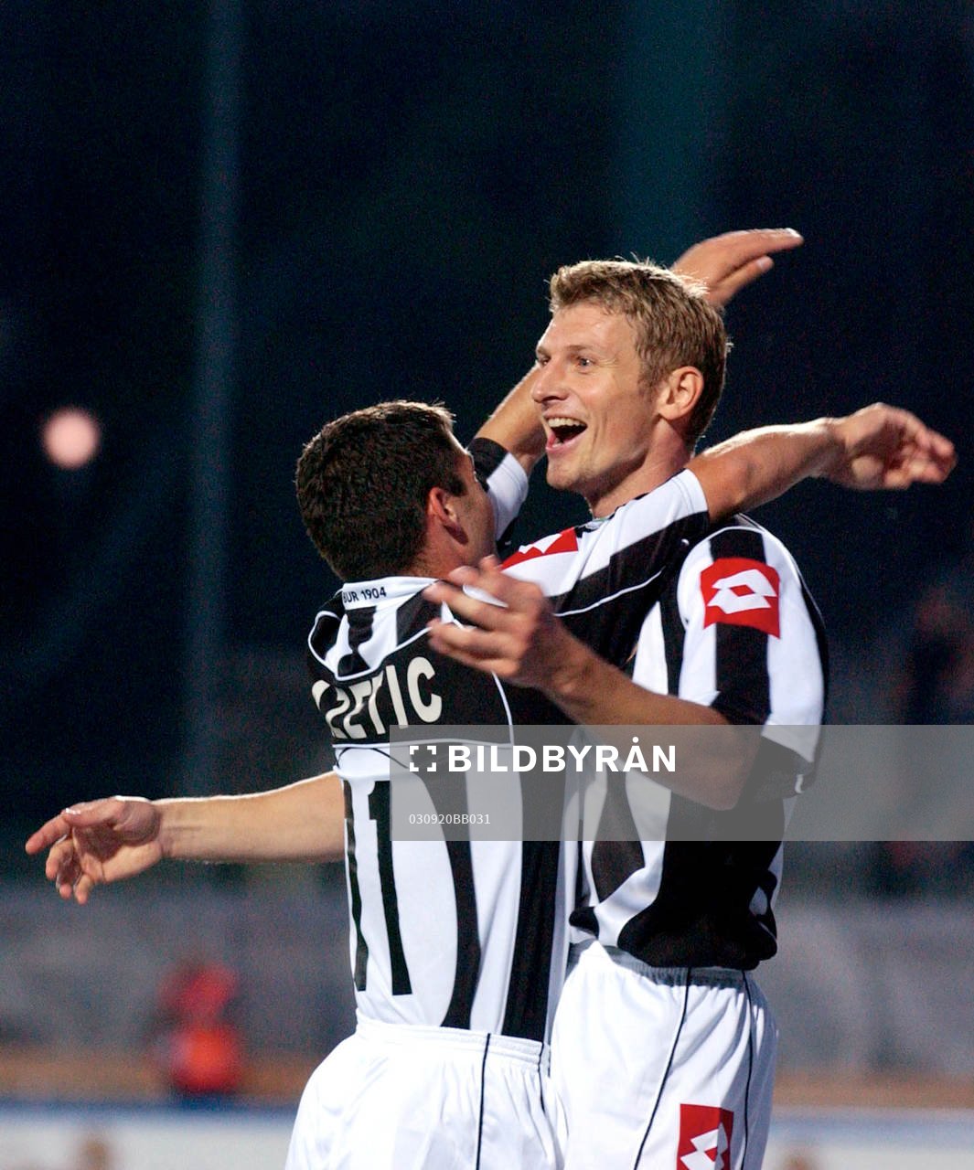  Tor Andre Flo, jubel.