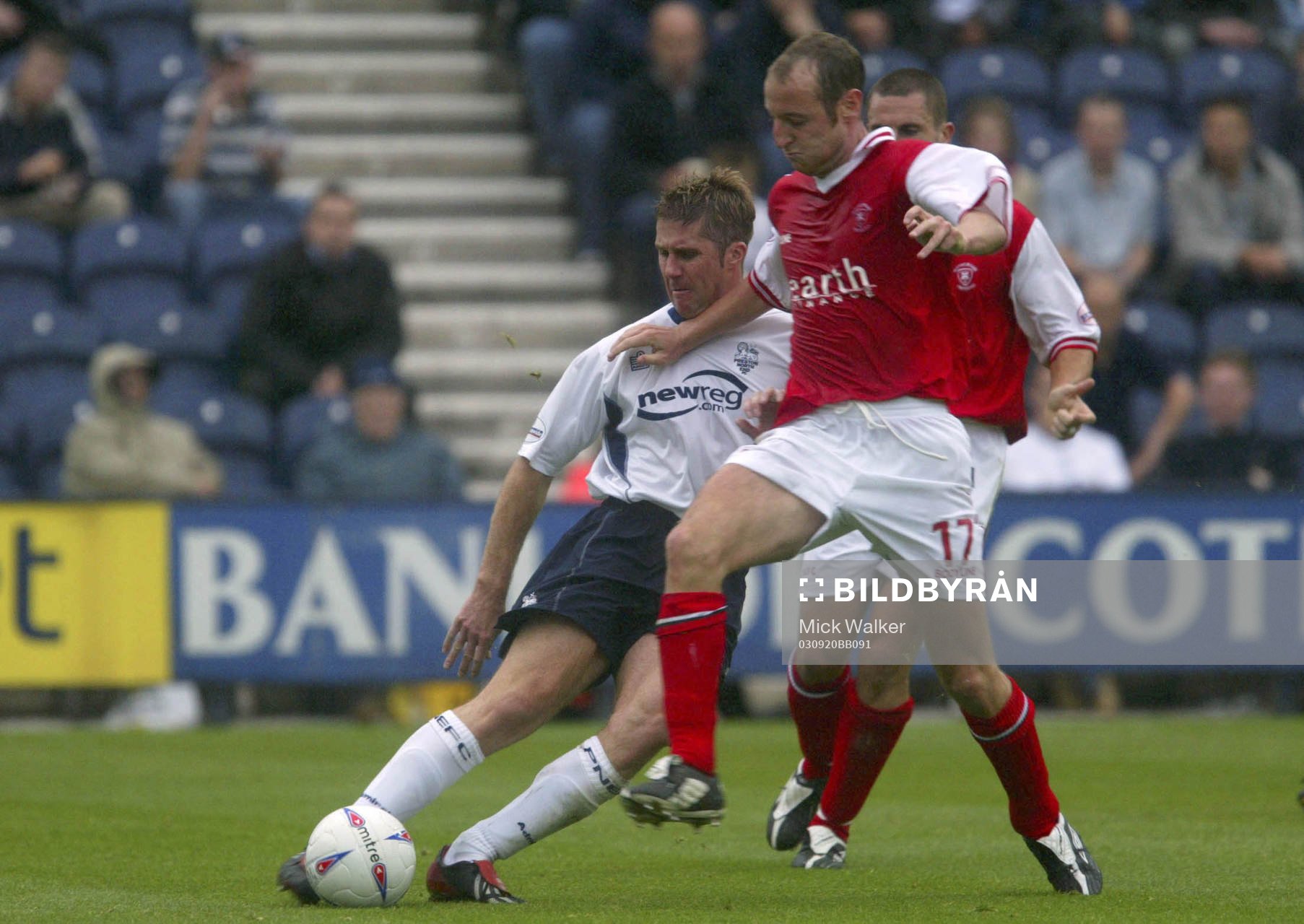  Chris Lucketti, Preston och John Mullin, Rotherham