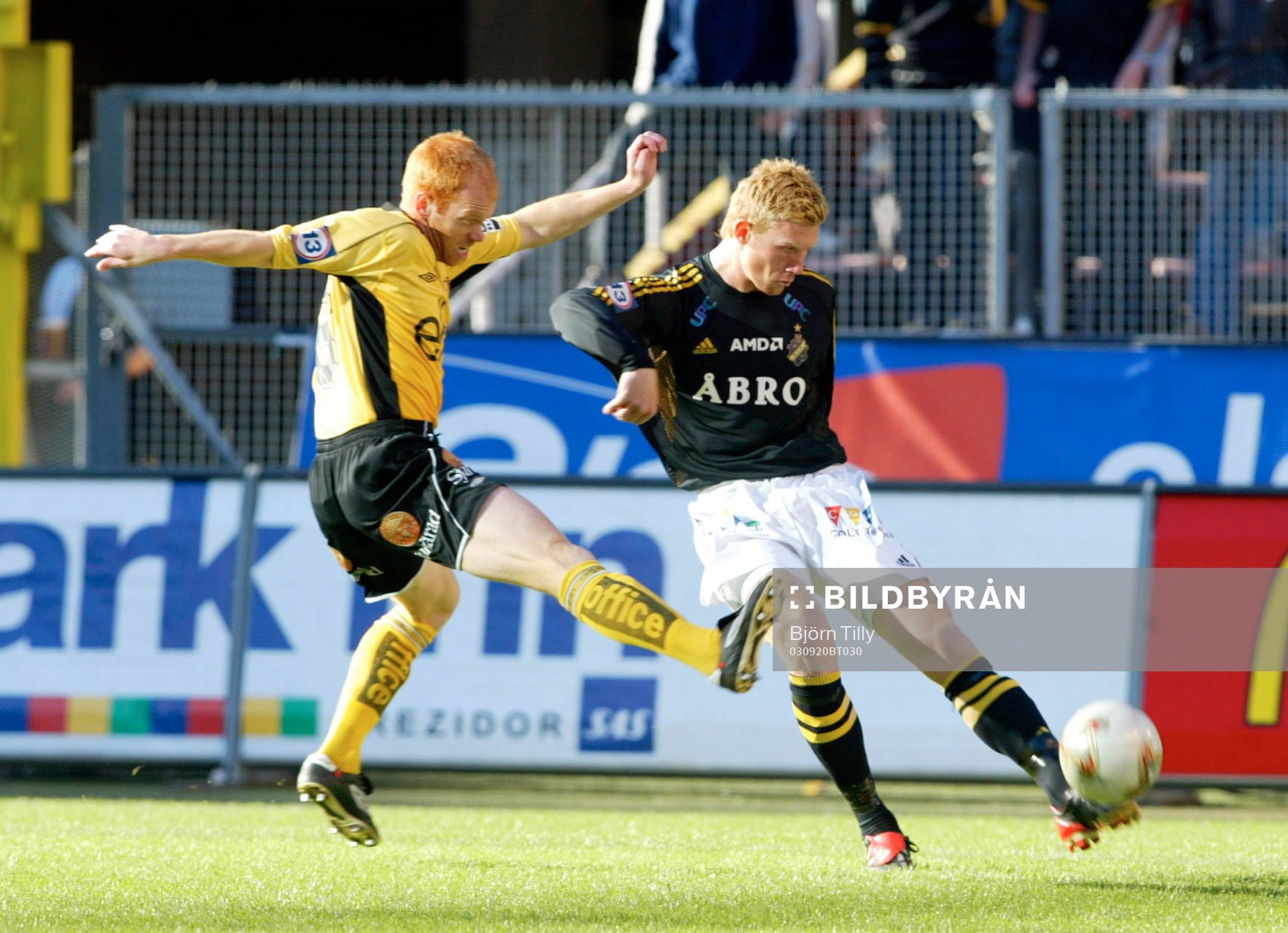 Magnus Samuelsson, Elfsborg och Fredrik Björck, AIK