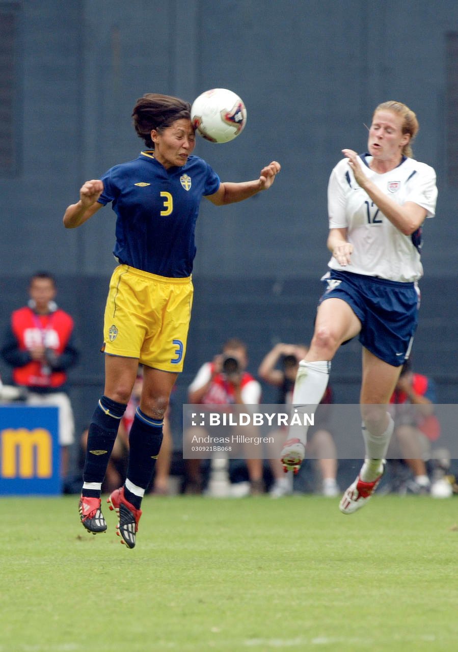 Jane Törnqvist och Cindy Parlow, USA