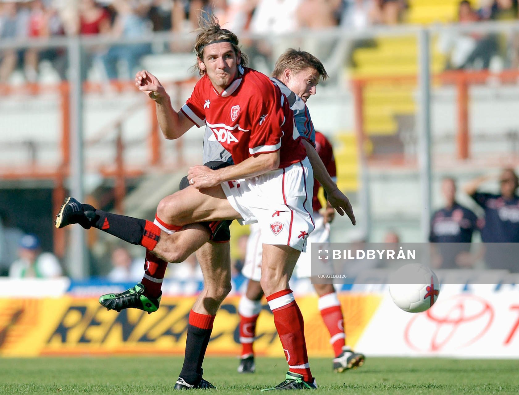 Di Loreto och Tomasson. Bensax, benkrok