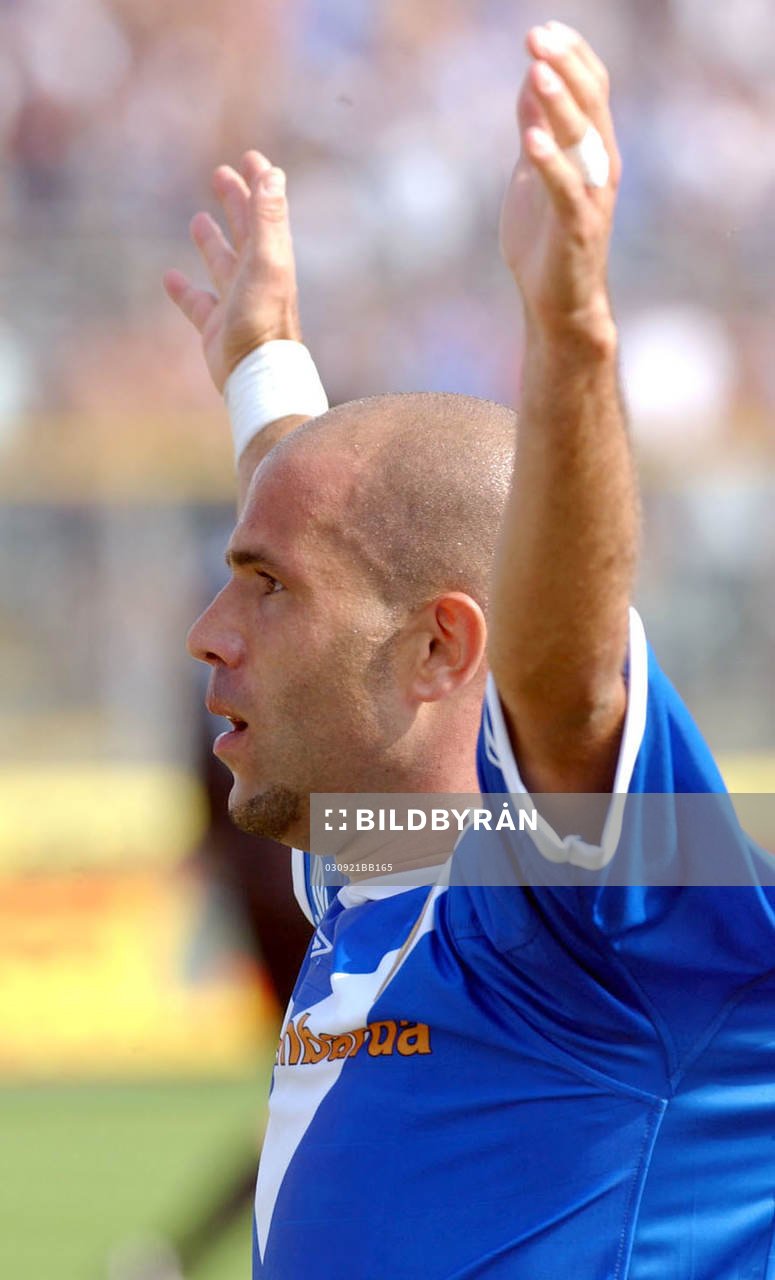 Di Biagio, Brescia, jubel