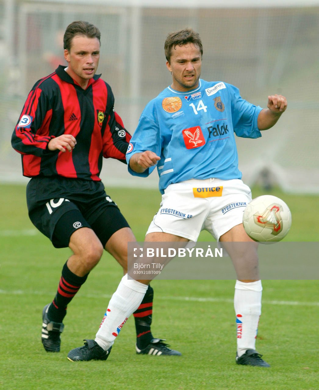 Mattias Johansson, BP och Mathias Woxlin, Gefle