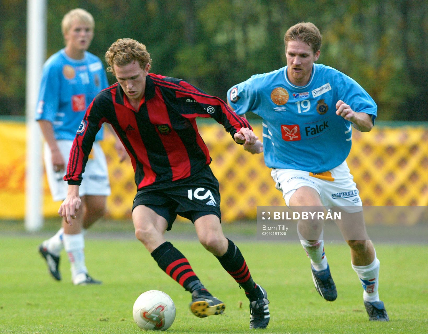 Pontus Segerström, BP och Jon Ericsson, Gefle