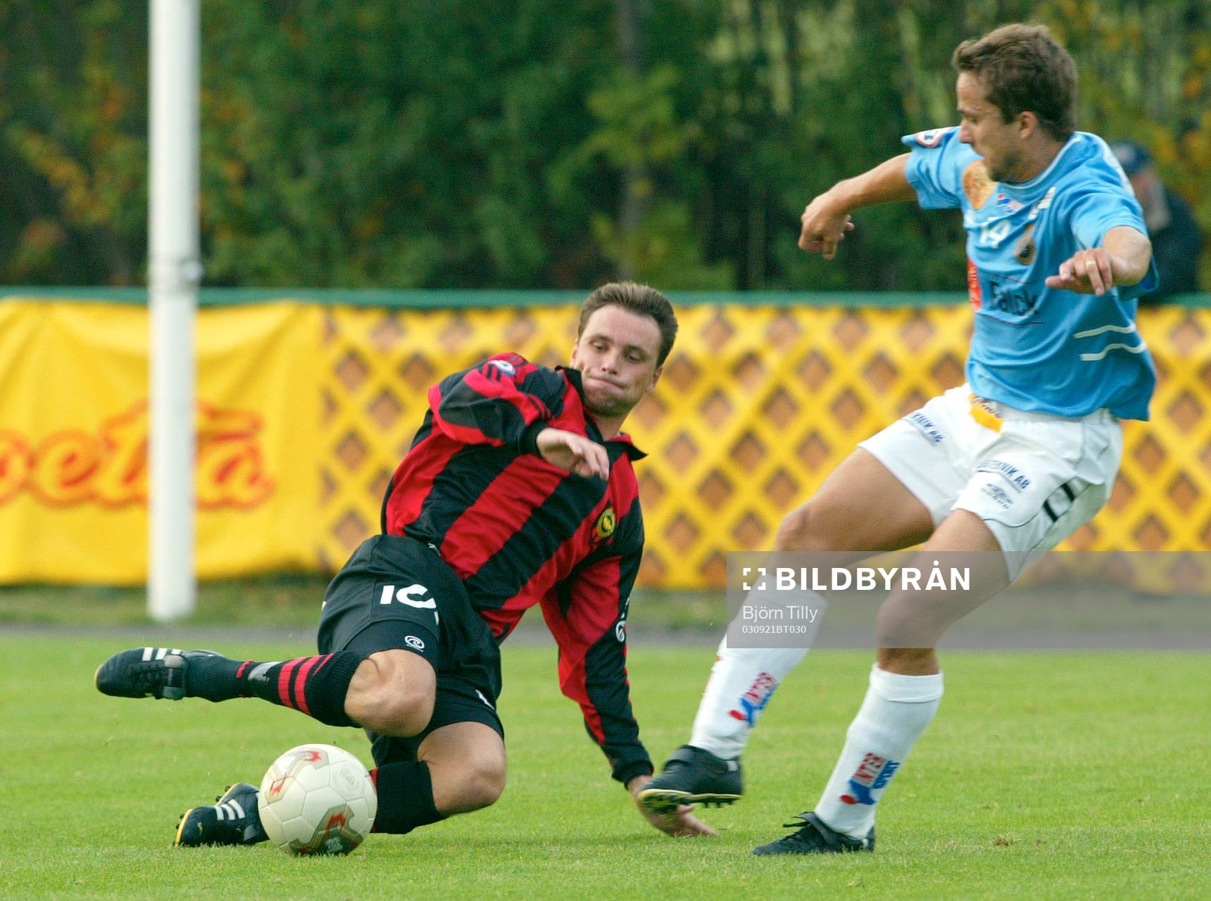 Mattias Johansson, BP och Mathias Woxlin, Gefle