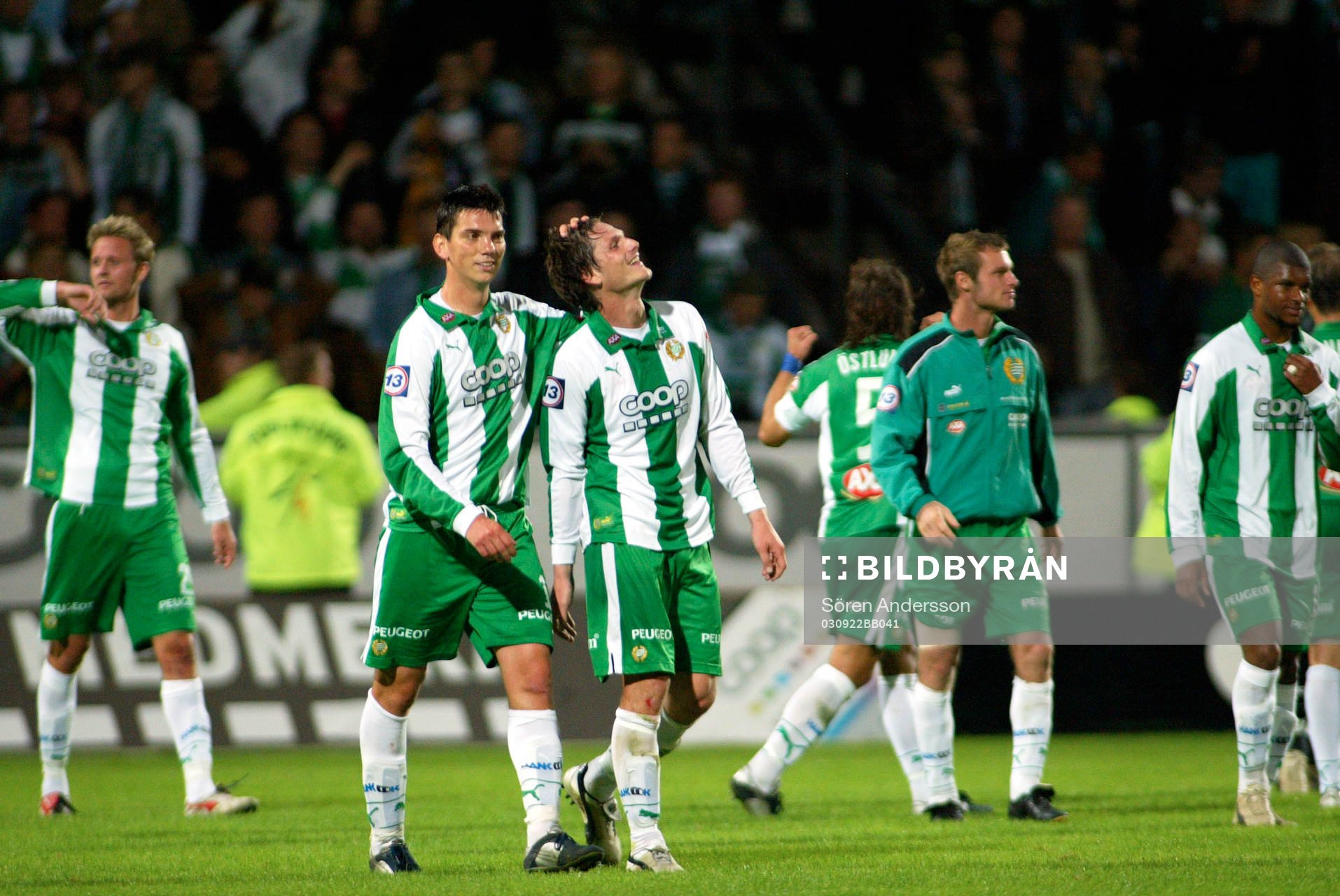 Johan Andersson och Petur Marteinsson, Hammarby