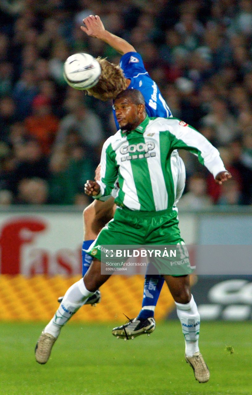 Dede Anderson, Hammarby och Tommy Jönsson, Halmstad